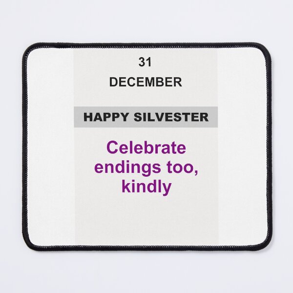 Item preview, Happy Silvester - December 31, Edition: 39 designed and sold by ariksworld.