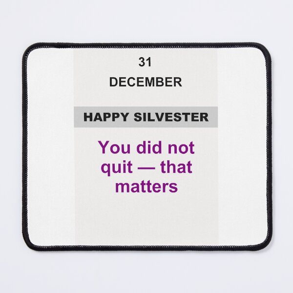 Item preview, Happy Silvester - December 31, Edition: 40 designed and sold by ariksworld.