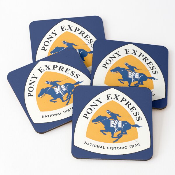 Item preview, Pony Express Historic Trail  designed and sold by Broken Antler Designs .