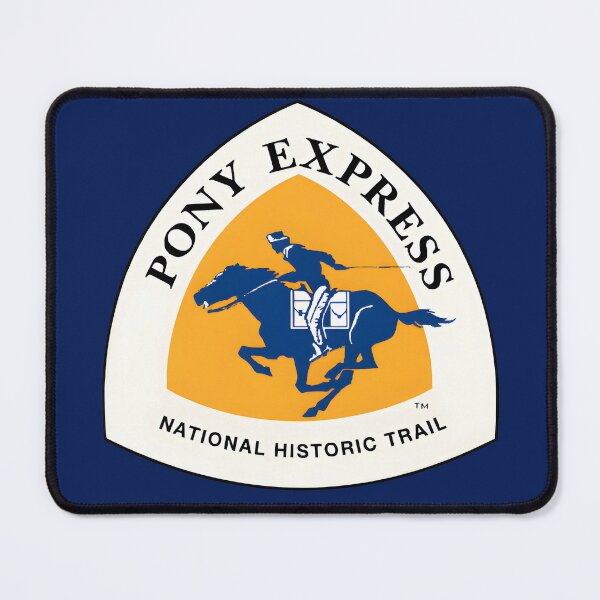 Item preview, Pony Express Historic Trail  designed and sold by Broken Antler Designs .