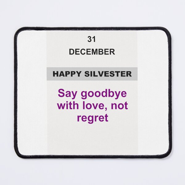 Item preview, Happy Silvester - December 31, Edition: 41 designed and sold by ariksworld.