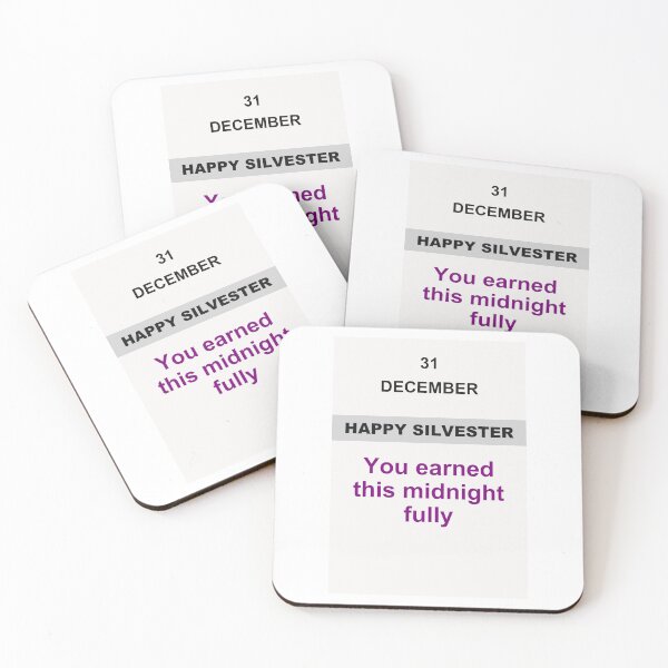 Item preview, Happy Silvester - December 31, Edition: 42 designed and sold by ariksworld.