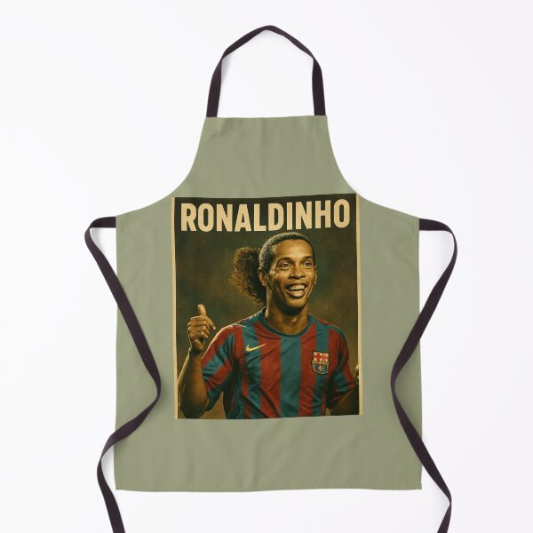 Item preview, Retro Ronaldinho Poster designed and sold by Footy-Heritage.