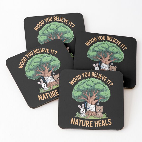 Item preview, Wood You Believe Nature Heals Forest Bathing designed and sold by gandebro.