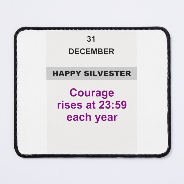 Item preview, Happy Silvester - December 31, Edition: 43 designed and sold by ariksworld.