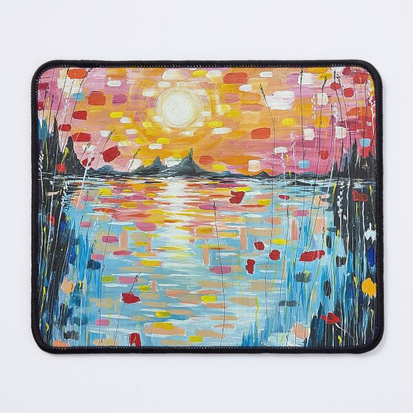 Item preview, Colors of the evening by the water designed and sold by MariaWinterArt.