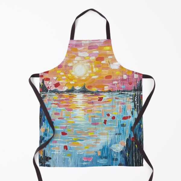 Item preview, Colors of the evening by the water designed and sold by MariaWinterArt.