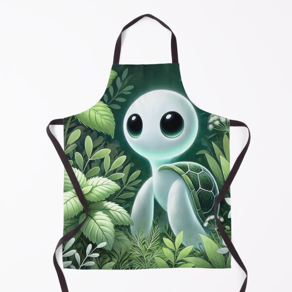 Item preview, Glowing Ghost Turtle Enchanted Forest Spirit designed and sold by BigBlueArt.