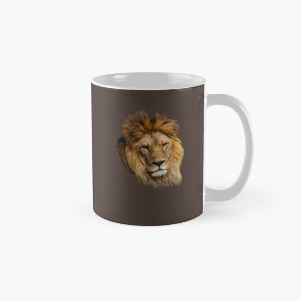 Item preview, Majestic Lion Portrait – King of the Jungle Wildlife designed and sold by Afridi Art House.