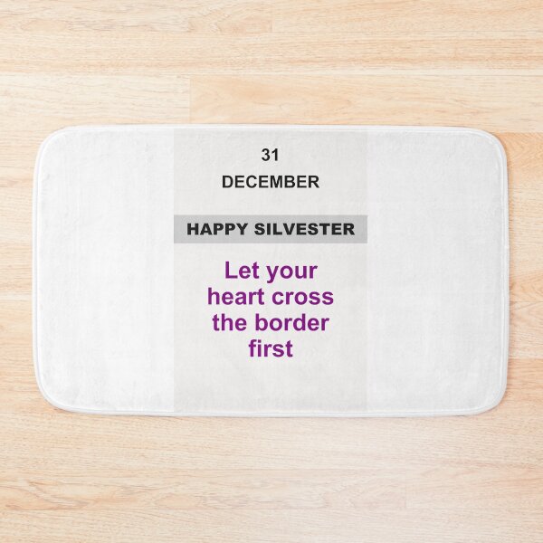 Item preview, Happy Silvester - December 31, Edition: 45 designed and sold by ariksworld.