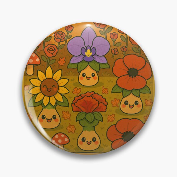 Item preview, Florelis in Autumn With Mushrooms designed and sold by TexturaPura.