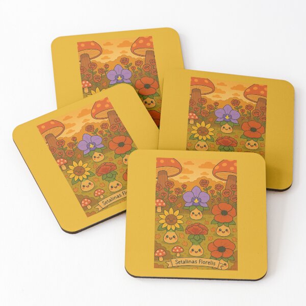 Item preview, Florelis in Autumn With Mushrooms designed and sold by TexturaPura.
