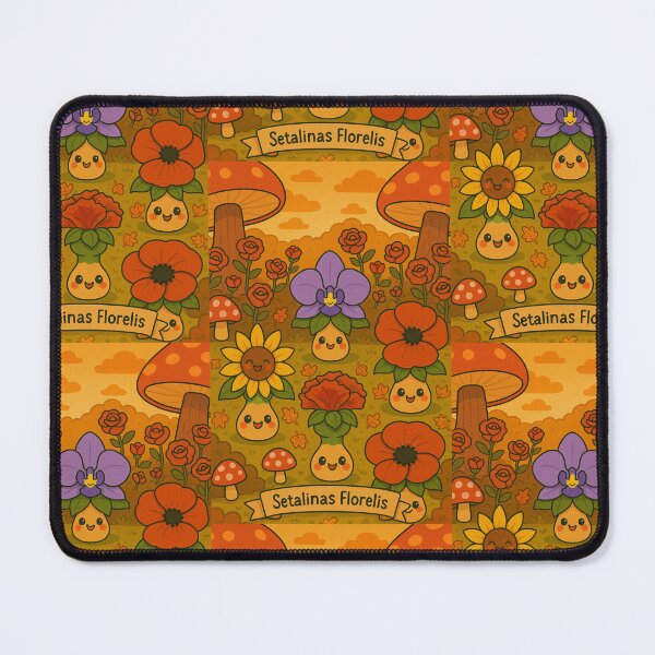 Item preview, Florelis in Autumn With Mushrooms designed and sold by TexturaPura.