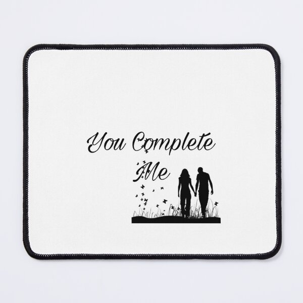 Item preview, You Complete Me – Romantic Minimalist Design designed and sold by popmug.