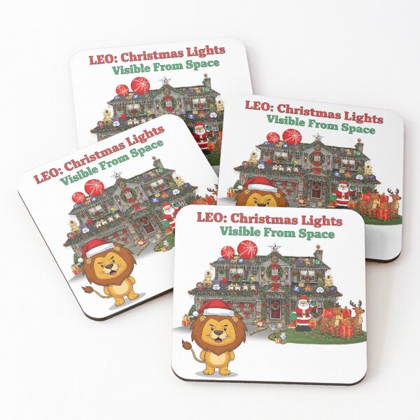 Item preview, Leo Christmas Lights From Space | Funny Zodiac Meme | July August Birthday Gift designed and sold by MGIT Creations.
