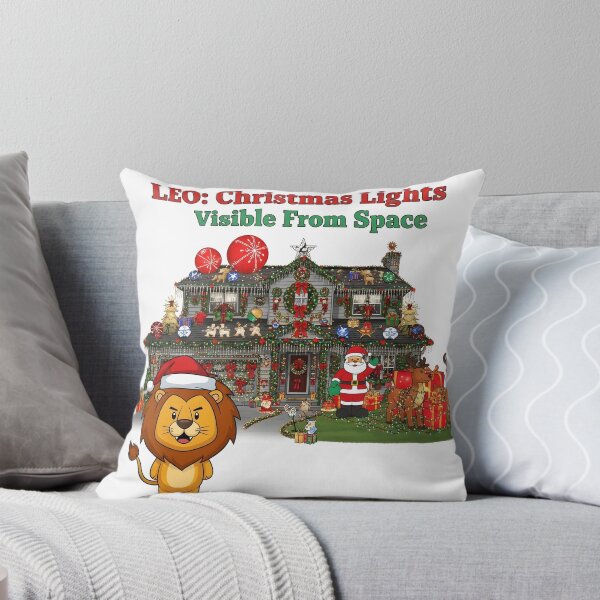 Item preview, Leo Christmas Lights From Space | Funny Zodiac Meme | July August Birthday Gift designed and sold by MGIT Creations.