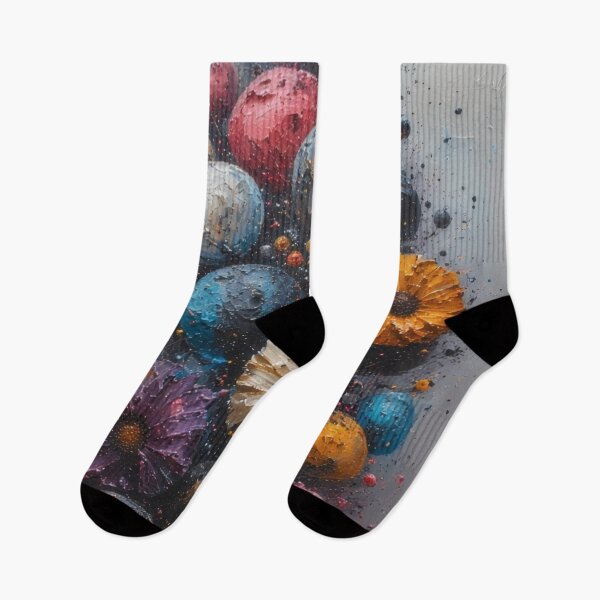 Artikelvorschau, Blumen und Kugeln im abstrakten Stil entworfen und verkauft von Mianku | Für das Leben.