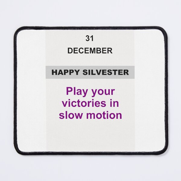 Item preview, Happy Silvester - December 31, Edition: 47 designed and sold by ariksworld.