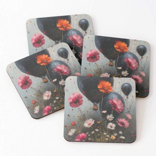 Item preview, Flowers and planets in cosmic harmony designed and sold by Mianku | Für das Leben.