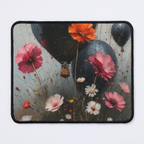 Item preview, Flowers and planets in cosmic harmony designed and sold by Mianku | Für das Leben.