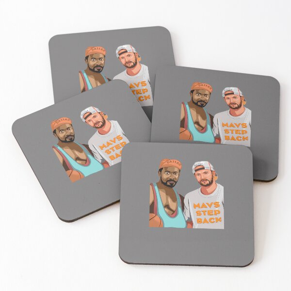 Item preview, MAVS-STEP-BACK---LUKA-AND-KYRIE-T-SHIRT designed and sold by JuliusKloth.