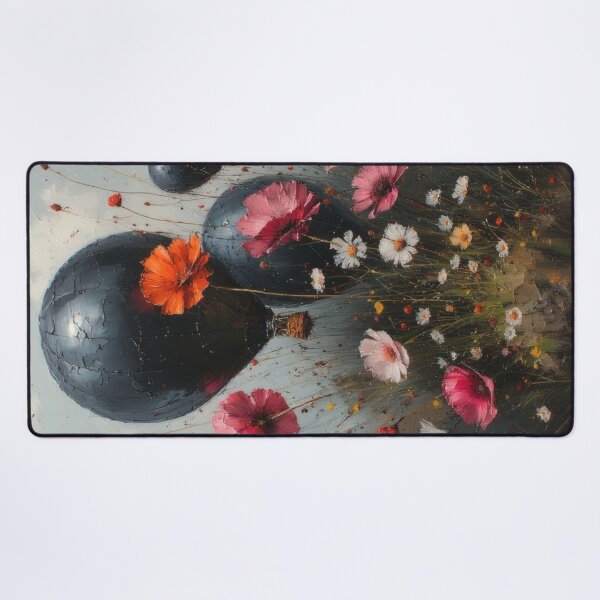 Item preview, Flowers and planets in cosmic harmony designed and sold by Mianku | Für das Leben.