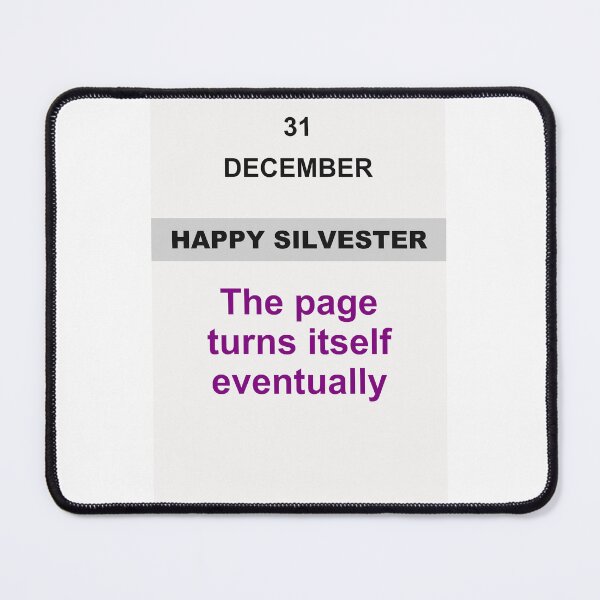 Item preview, Happy Silvester - December 31, Edition: 48 designed and sold by ariksworld.