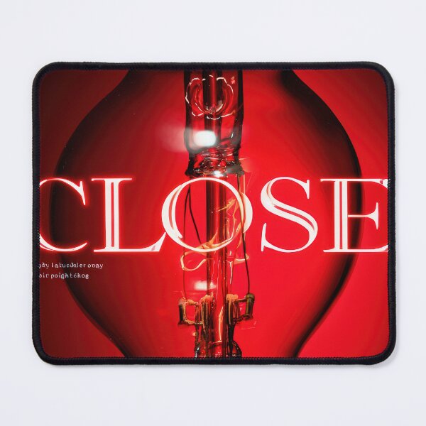 Item preview, Neon “CLOSE” Sign Inside Light Bulb – Modern Red Glow Aesthetic designed and sold by Grafititee.