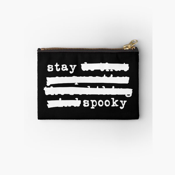 Item preview, Stay Spooky - Redacted (white font) designed and sold by Pencil on Paper CA.
