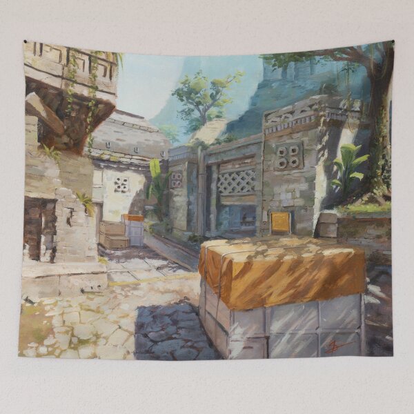 Item preview, Counter Strike 2, Ancient - A Site, Painting designed and sold by shreyasfineart.