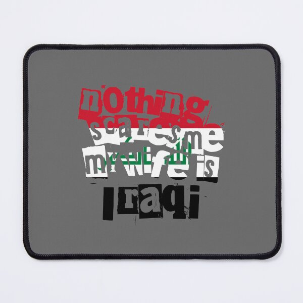 Item preview, Funny Husband Quote Nothing Scares Me My Wife Is Iraqi designed and sold by chrisrivait.
