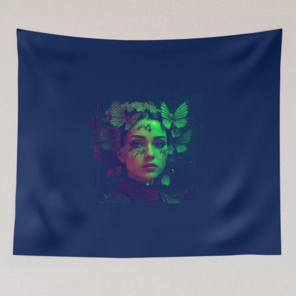 Item preview, The guardian of the indigo (fo) designed and sold by XUSRedbubble.