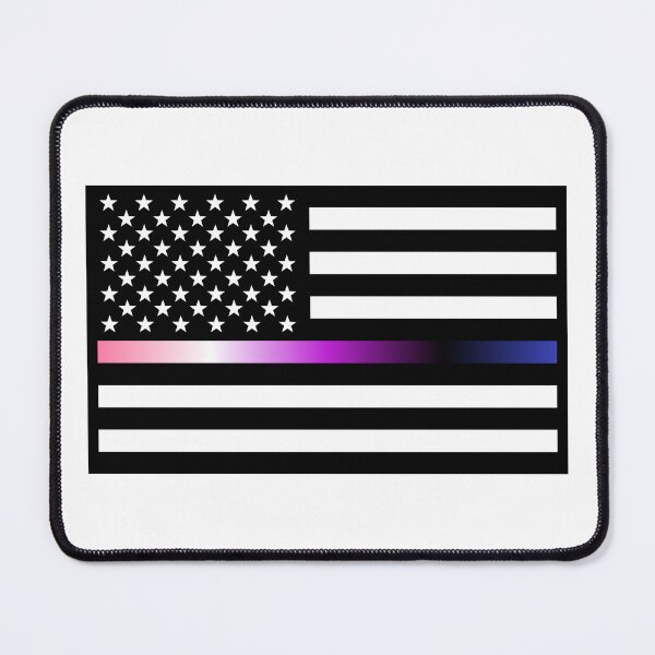 Item preview, Thin Gay Line - Genderfluid Pride Flag Edition designed and sold by KORRASAMIQUEENS.