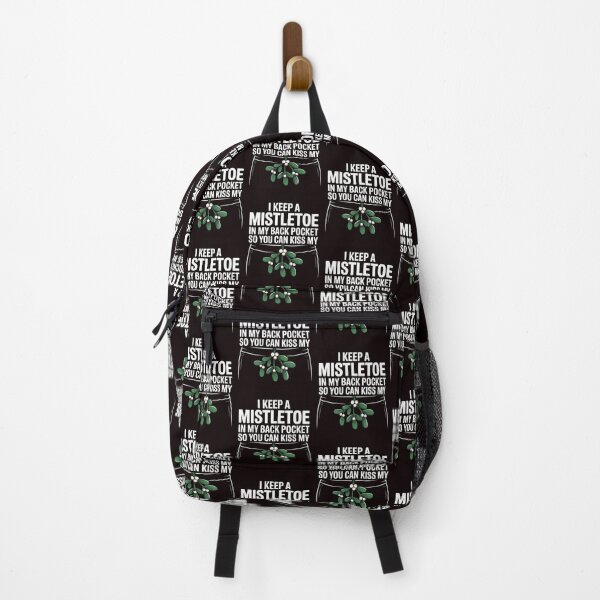 Item preview, I Keep a Mistletoe in My Back Pocket – Funny Christmas Quote designed and sold by Redgiant87x.