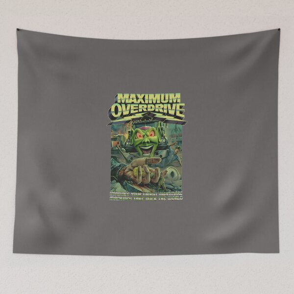 Item preview, MAXIMUM-OVERDRIVE-CLASSIC-HORROR-(VERSION-2)-T-SHIRT designed and sold by TimoSchmi.