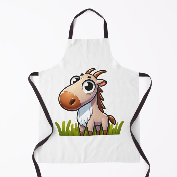 Item preview, Cute Saiga Antelope Sticker – Adorable Desert Animal Art designed and sold by LunaPixelStudio.