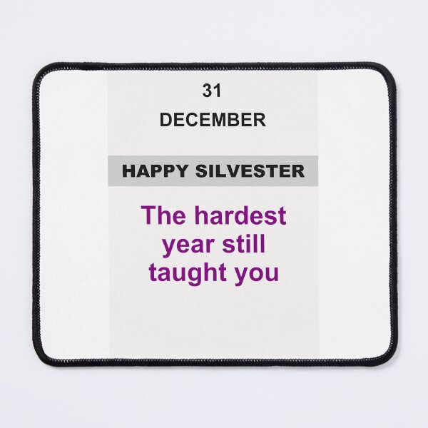 Item preview, Happy Silvester - December 31, Edition: 51 designed and sold by ariksworld.