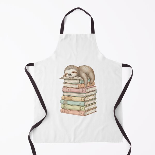 Item preview, Sloth is sleeping book books catnap cute kawaii cat kitten cats kitty designed and sold by CheeseBlueprint.