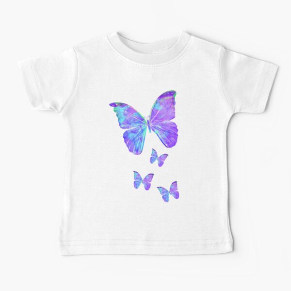 Purple Butterflies by Jan Marvin Baby T-Shirt