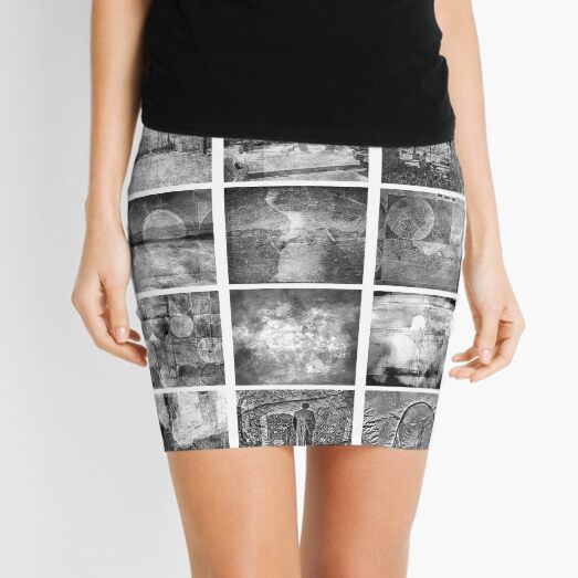 In Cabazon California Desert Landscape Mini Skirt