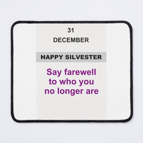 Item preview, Happy Silvester - December 31, Edition: 52 designed and sold by ariksworld.
