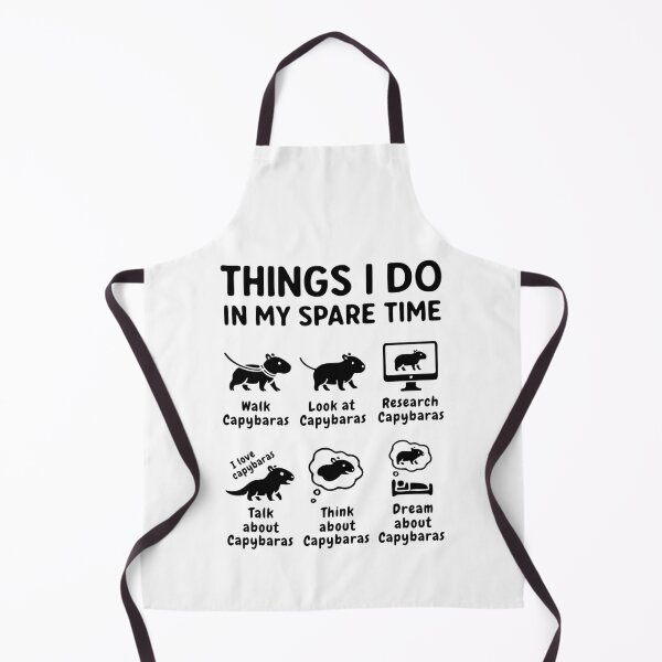 Artikelvorschau, Lustiger Capybara Spruch Freizeit Hobby Haustier entworfen und verkauft von HandicraftArt.
