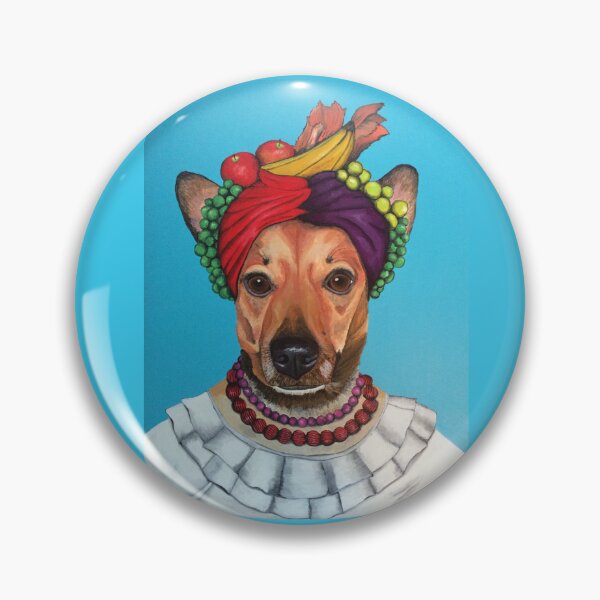Item preview, Chihuahua Kahlo designed and sold by Lahila Designs.