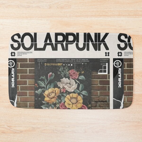 Item preview, Solarpunk: SAURA Floral Painting on Brick designed and sold by Raw-Ink.