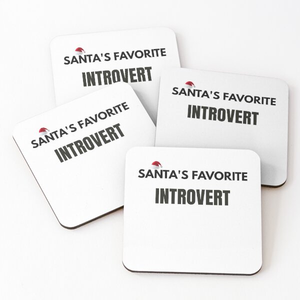 Item preview, Santa’s Favorite Introvert | Funny Christmas Introvert Shirt | Holiday Humor Tee designed and sold by RICHKIDSSTUDIO.
