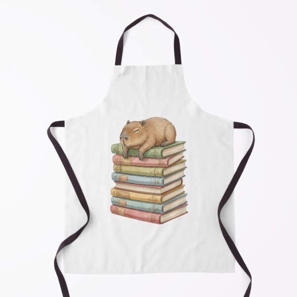 Item preview, Capybara is sleeping book books catnap cute kawaii cat kitten cats kitty designed and sold by CheeseBlueprint.
