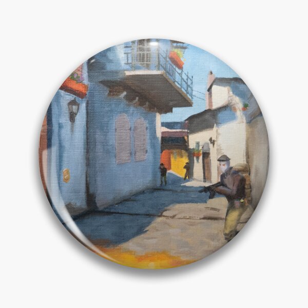 Item preview, CSGO, Inferno - Banana | Oil Painting designed and sold by shreyasfineart.