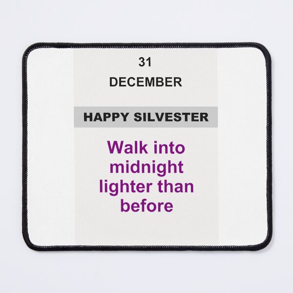 Item preview, Happy Silvester - December 31, Edition: 54 designed and sold by ariksworld.