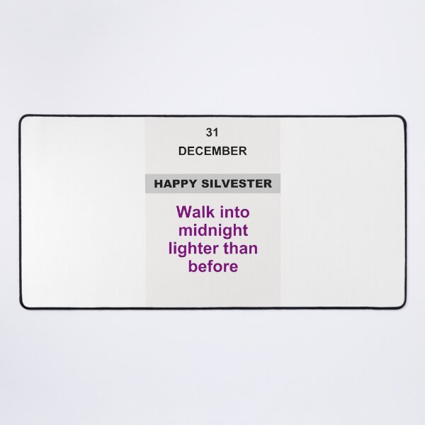 Item preview, Happy Silvester - December 31, Edition: 54 designed and sold by ariksworld.
