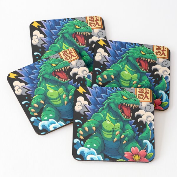 Item preview, The King of Monsters, Zilla, God Zilla, in Japanese style designed and sold by Ayiyi Shop.